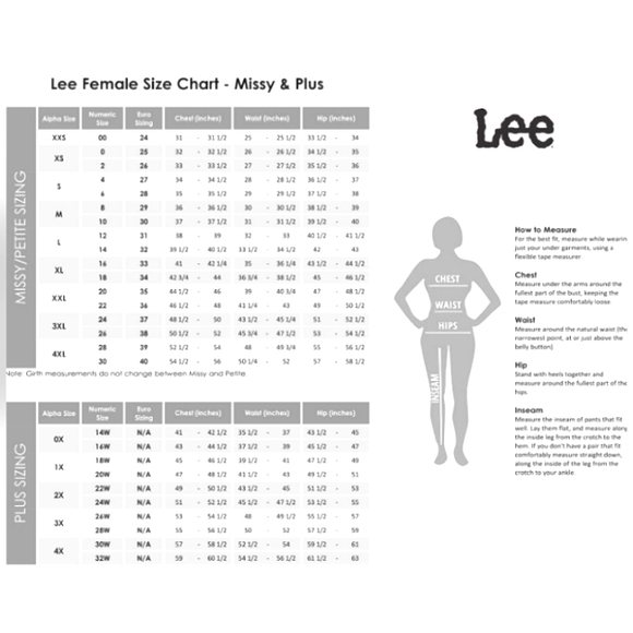 Lee Women's Legendary Regular Fit Straight Leg Mid Rise Jeans - Picture 3 of 5